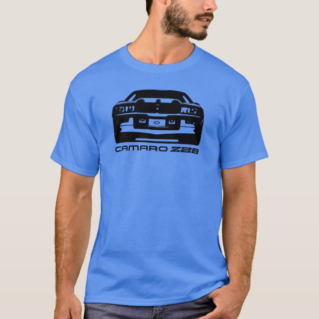 Camiseta Silueta de Camaro Z28 (Anverso)