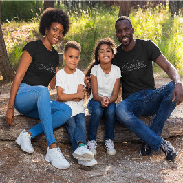 Camiseta Silueta de Campista Feliz