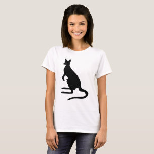 Camiseta Silueta de canguro