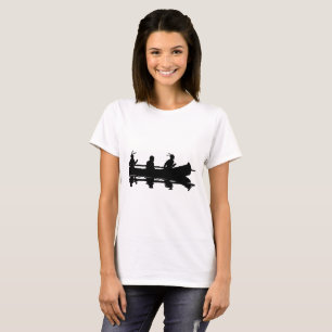 Camiseta Silueta de canoa
