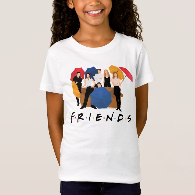 Camiseta Silueta de caracteres FRIENDS™ (Anverso)