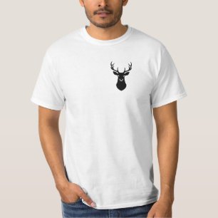 Camiseta Silueta de ciervo de 10 puntos