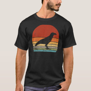 Camiseta Silueta de cuerdas retro vintage animal 80s 90s