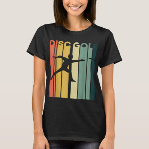 Camiseta Silueta de disco Golf Retro Vintage años 70 años 8