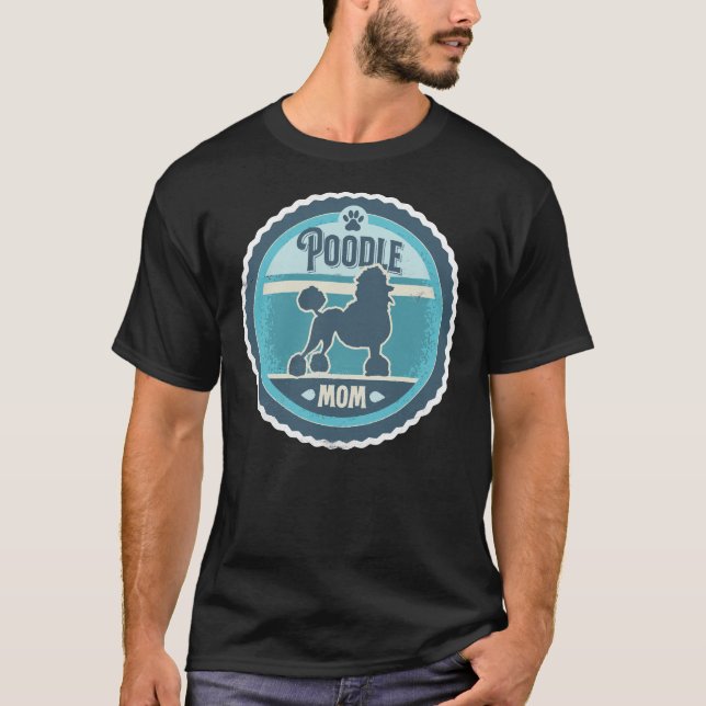 Camiseta Silueta de fideos estándar D con problemas de mamá (Anverso)