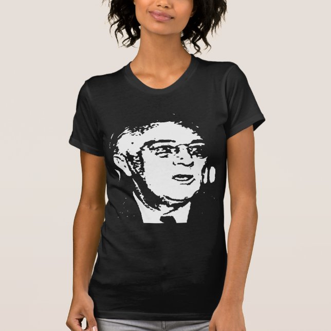 Camiseta Silueta de Franklin D. Roosevelt (Anverso)