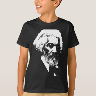 Camiseta Silueta de Frederick Dougl Mes de la Hist