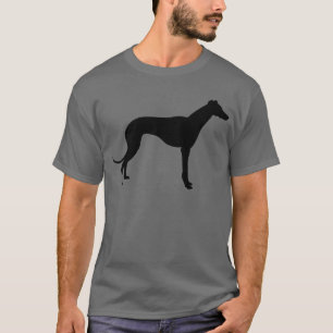 Camiseta Silueta de galgo