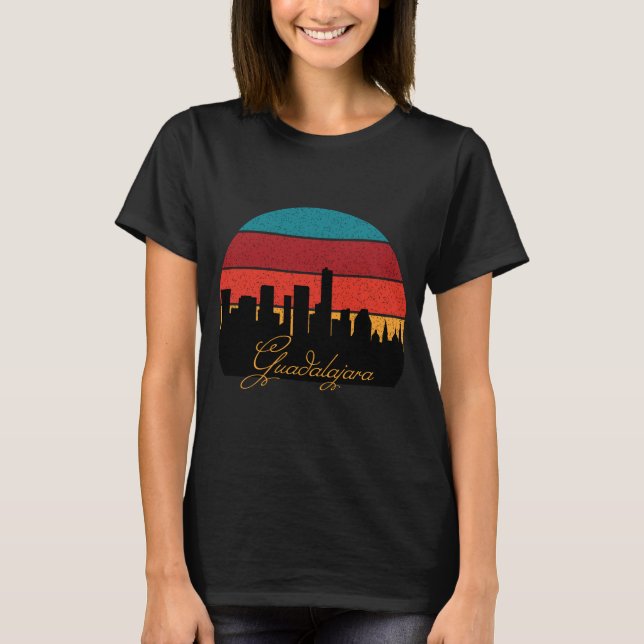 Camiseta Silueta de Guadalajara (Anverso)