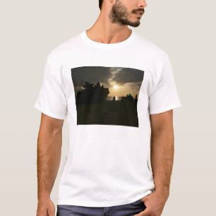 Camiseta Silueta de infantes de marina