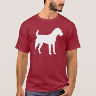 Camiseta Silueta de Jack Russell Terrier