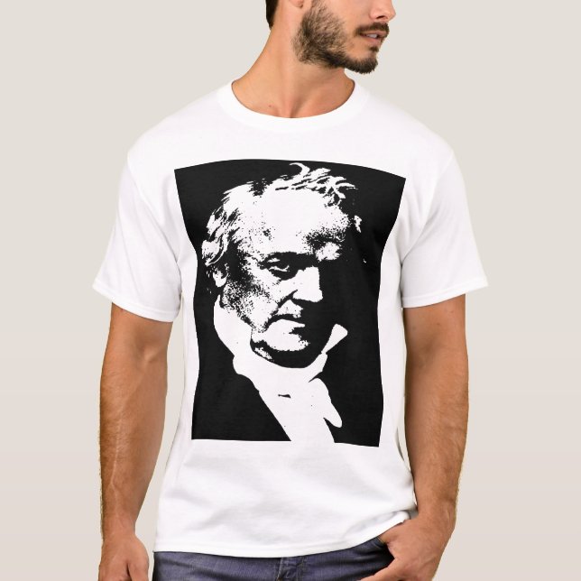 Camiseta Silueta de James Buchanan (Anverso)