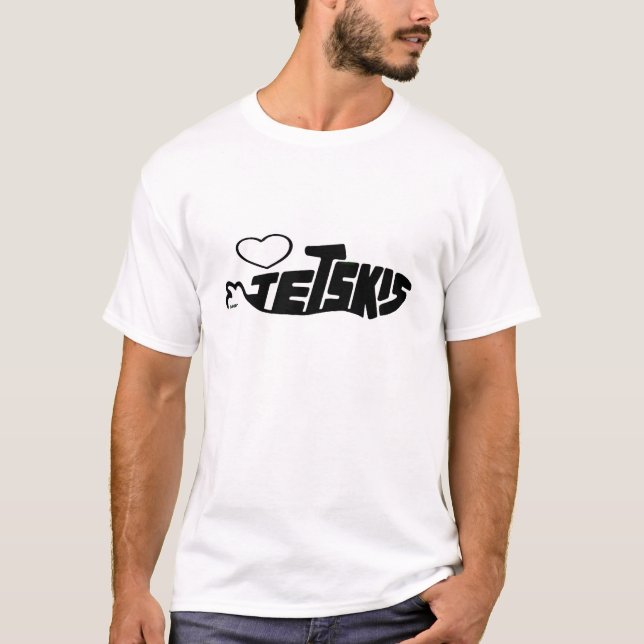 CAMISETA SILUETA DE JETSKIS (Anverso)