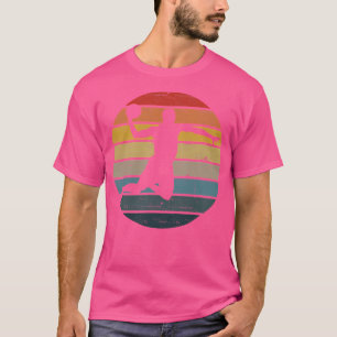Camiseta Silueta De Jugador De Baloncesto En Una