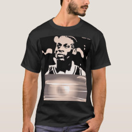 Camiseta silueta de jugador icónica 