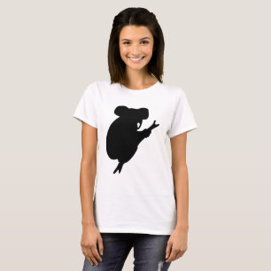 Camiseta Silueta de koala