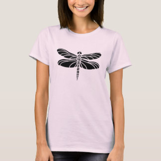 Camiseta Silueta de la libélula