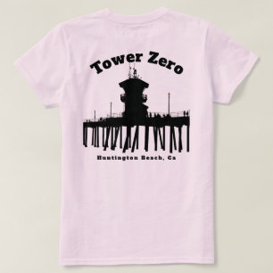 Camiseta Silueta de la Torre Zero (Mujeres)