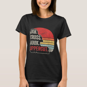 Camiseta Silueta de luchador de MMA de boxeo vintage Atarde