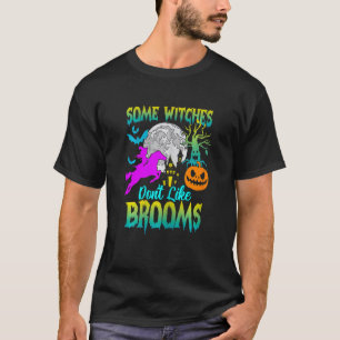 Camiseta Silueta de mujeres a algunas brujas no les gustan
