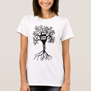 Camiseta Silueta de Neurona Sé Cosas