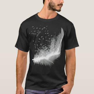 Camiseta Silueta de pájaro Imagen de silueta de aves Observ