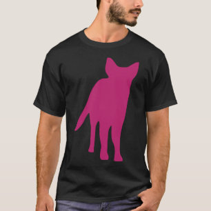 Camiseta Silueta de perro pastor alemán