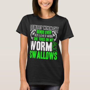 Camiseta Silueta de pescador