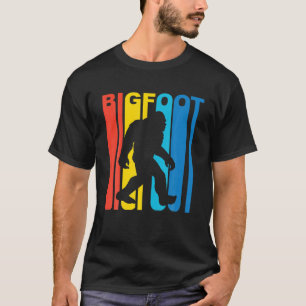 Camiseta Silueta de pie arco iris con forma de arco iris de