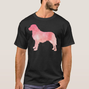 Camiseta Silueta de recuperación de oro rosa