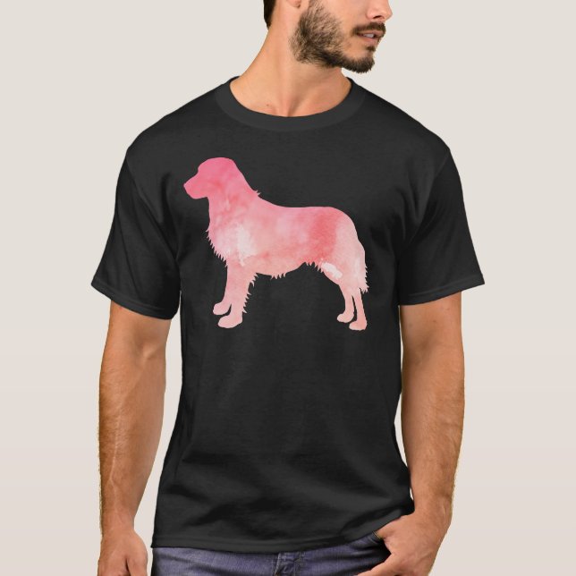 Camiseta Silueta de recuperación de oro rosa (Anverso)