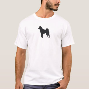Camiseta Silueta de Shiba Inu