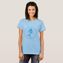 Camiseta Silueta de Sirena
