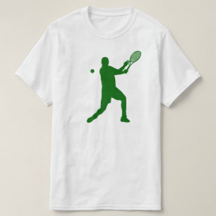 Camiseta silueta de tenis