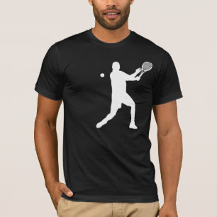 Camiseta silueta de tenis