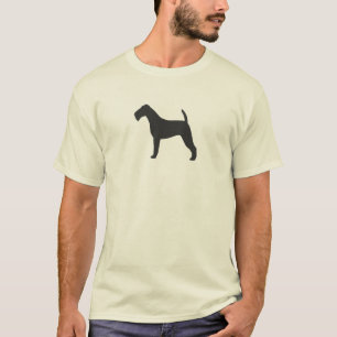 Camiseta Silueta de Terrier Irlandés