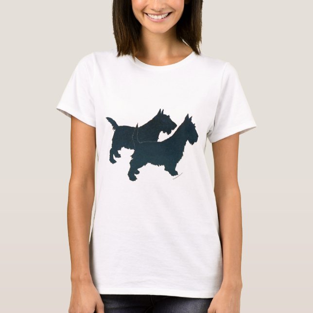 Camiseta Silueta de Territorio Escocés (Anverso)