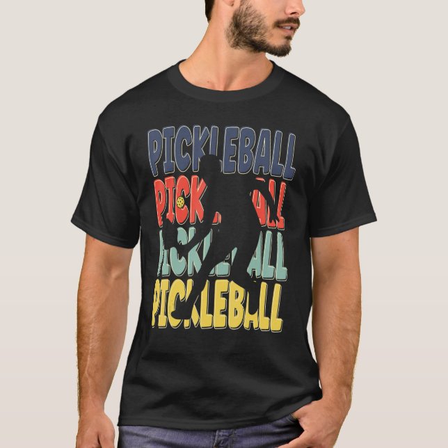 Camiseta Silueta de texto retro de Guay (Anverso)