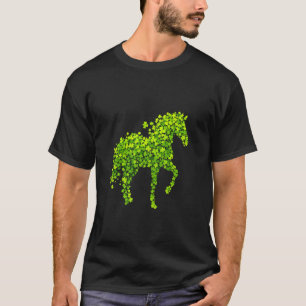 Camiseta Silueta de trébol de caballo