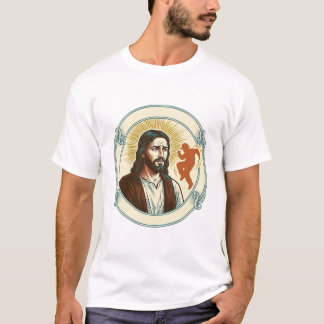Camiseta Silueta de vídeo de la tendencia viral de baile de