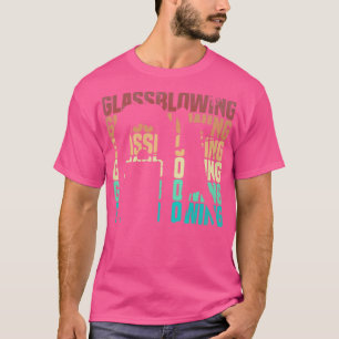 Camiseta Silueta de vidrio parpadeante
