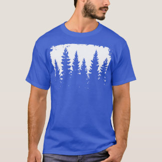 Camiseta Silueta del bosque 1
