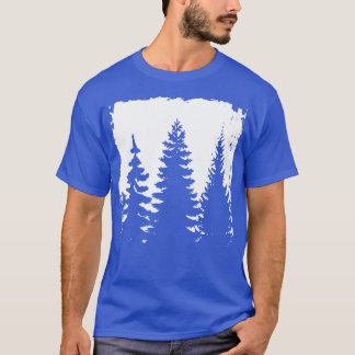 Camiseta Silueta del bosque 10