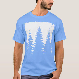 Camiseta Silueta del bosque 4