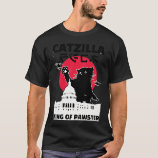 Camiseta Silueta del bosque de zorros