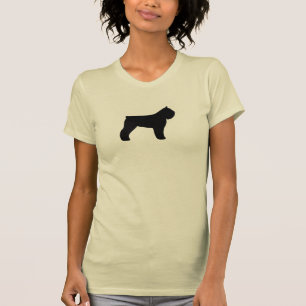 Camiseta Silueta del Bouvier de Flandes