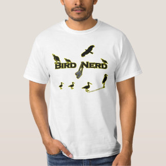 Camiseta Silueta del empollón del pájaro