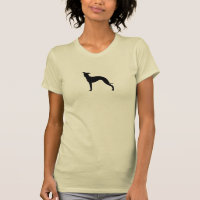 Silueta del galgo italiano
