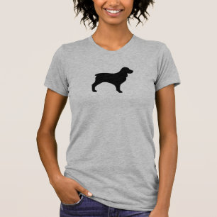 Camiseta Silueta del perro de aguas de Boykin