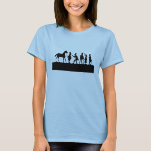 Camiseta Silueta: Distribuidor autorizado de caballo